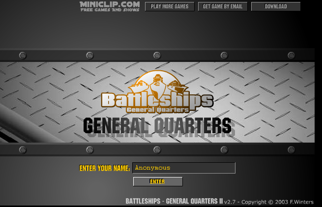 Battleships General Quarters