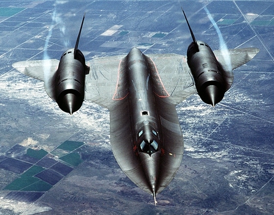 The Lockheed SR-71 Blackbird