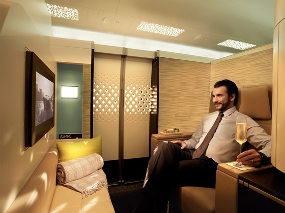 etihad airways first class cabin