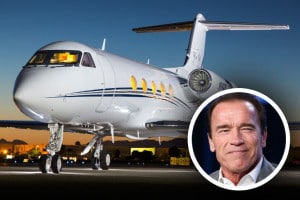 arnold_schwarzenegger_gulfstream _III