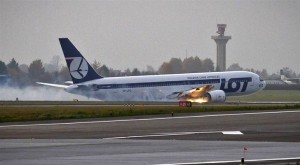 emergency plane landing